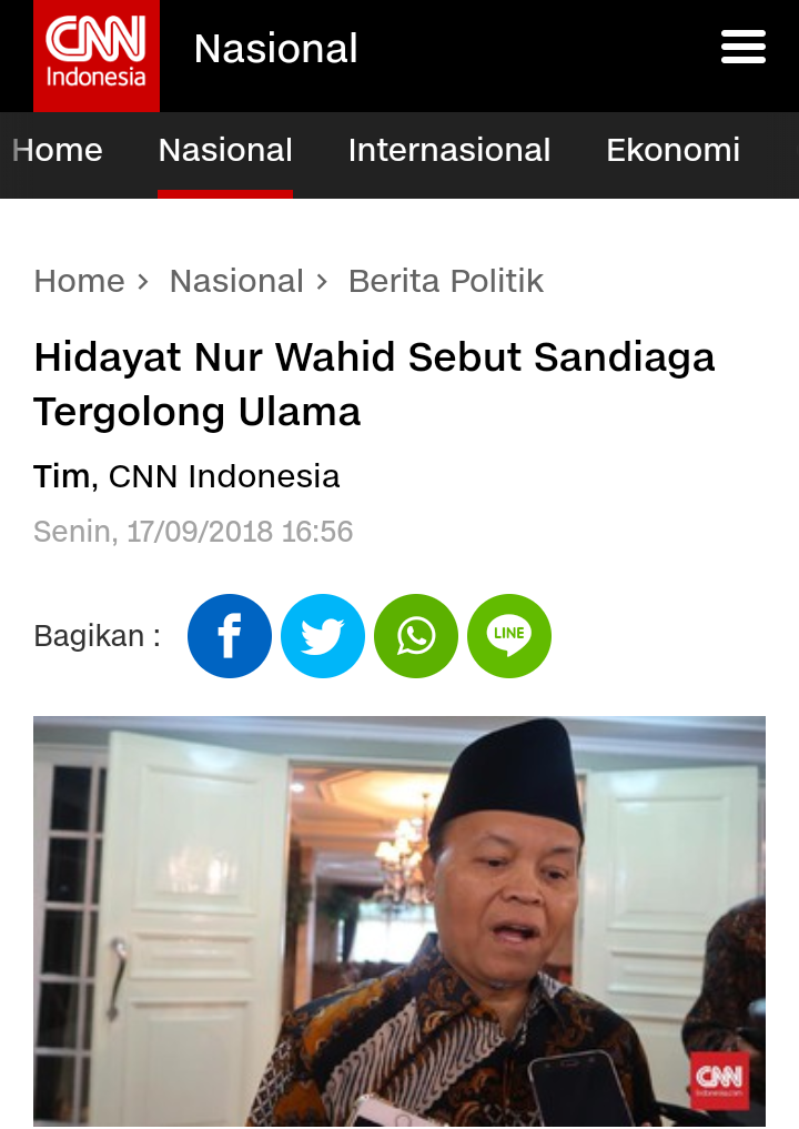 Di Depan Para Pendeta, Sandi Cerita Jadi Minoritas Saat Sekolah