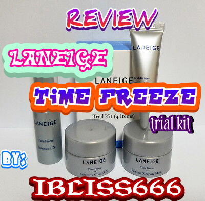 Review Laneige Time Freeze yang Membuat Wajah Kembali Remaja