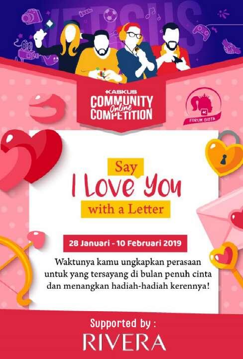 &#91;COC 2019&#93; Say I Love You With A Letter Season 3