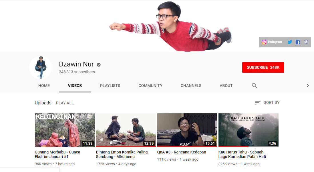 3 Youtuber Pendaki Gunung Terbaik Menurut Ane