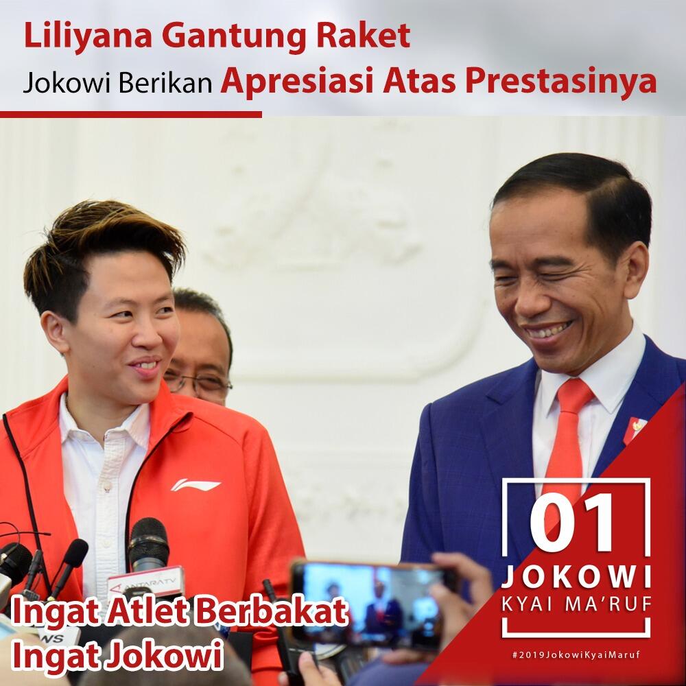 Liliyana Natsir Pamit Pensiun, Jokowi Merasa Kehilangan