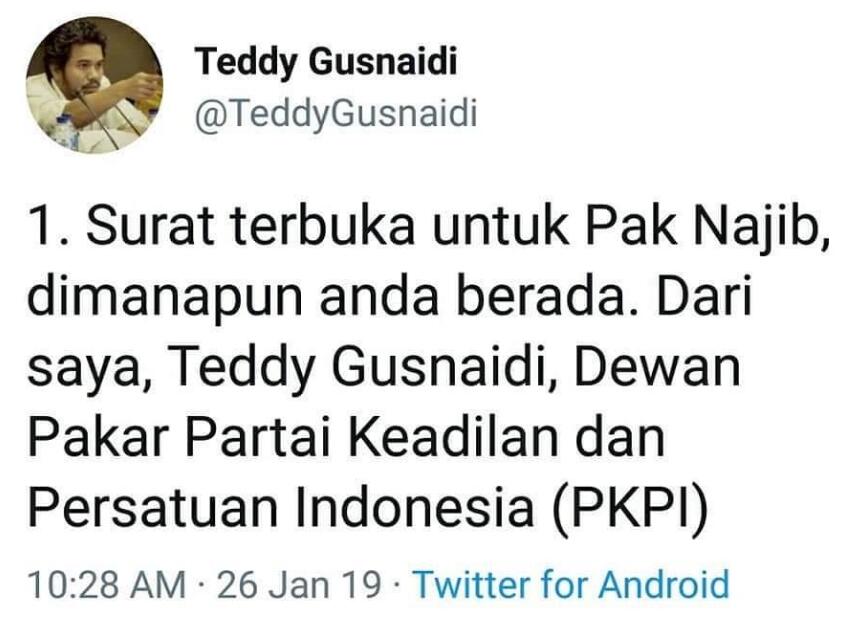 nasib nelayan Najib, akankah seperti ratna sarumpaet?