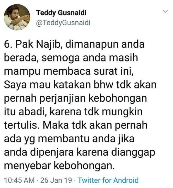 nasib nelayan Najib, akankah seperti ratna sarumpaet?