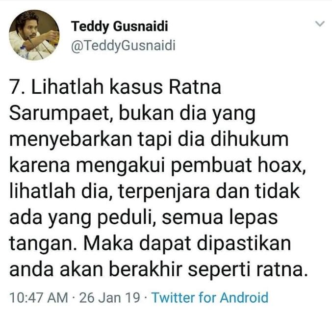 nasib nelayan Najib, akankah seperti ratna sarumpaet?