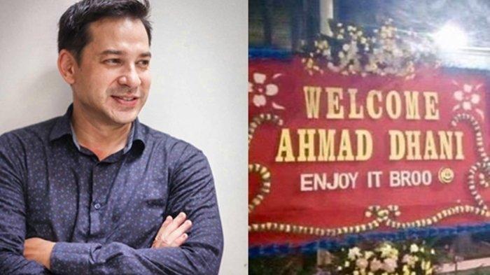 Ahmad Dhani Dikirimi Karangan Bunga 'Welcome, Enjoy It, Bro' di LP Cipinang