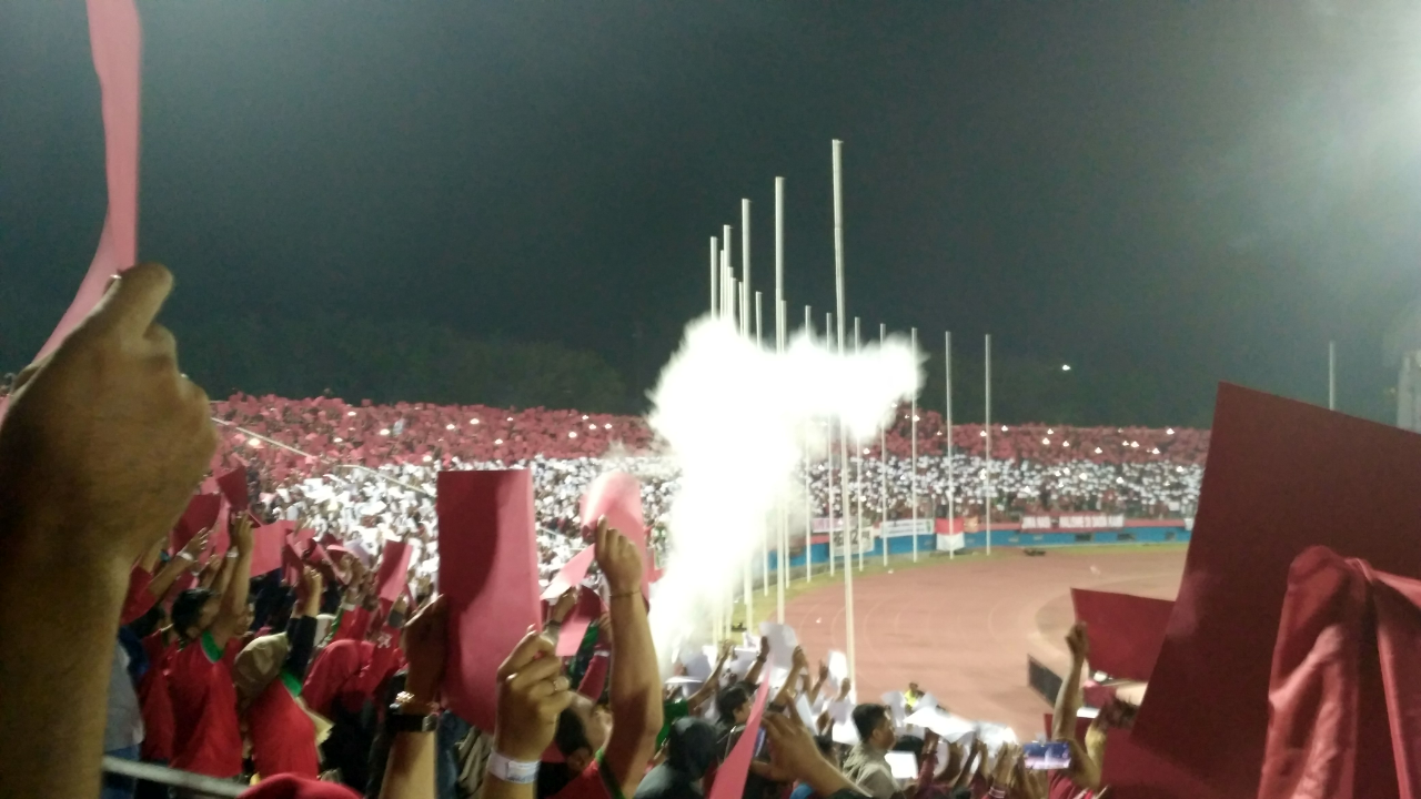 Pengalaman Jadi Pemain Ke - 12 Timnas