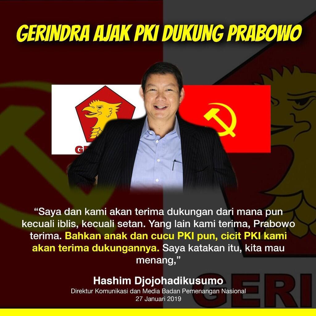 Kenapa Kubu Prabowo Butuh PKI?