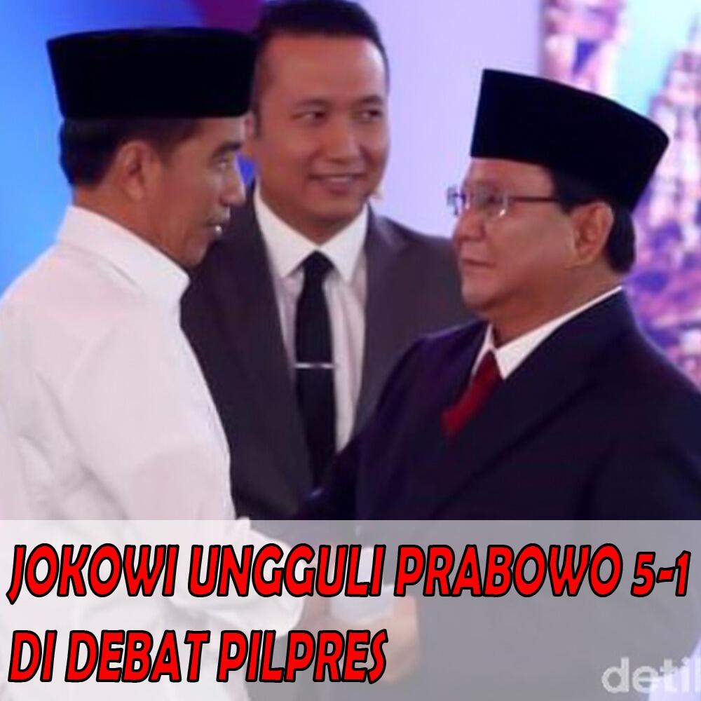 Pascadebat Perdana, Hasil Survei LSI Tunjukkan Elektabilitas Jokowi