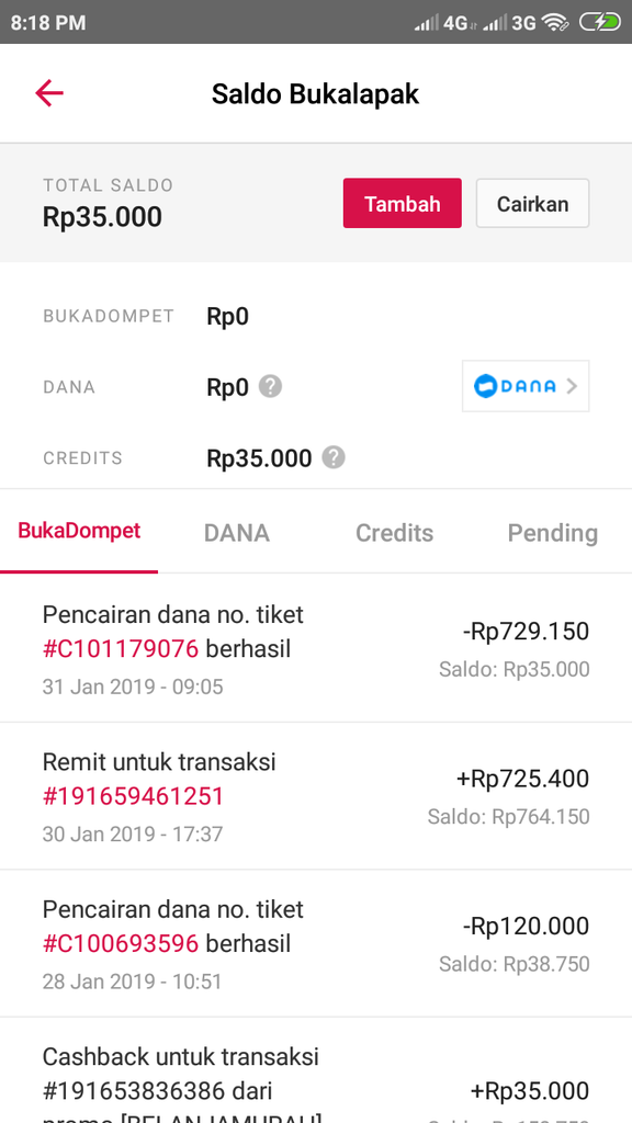 Bukalapak: Retur Transaksi Uang Belum Kembali 