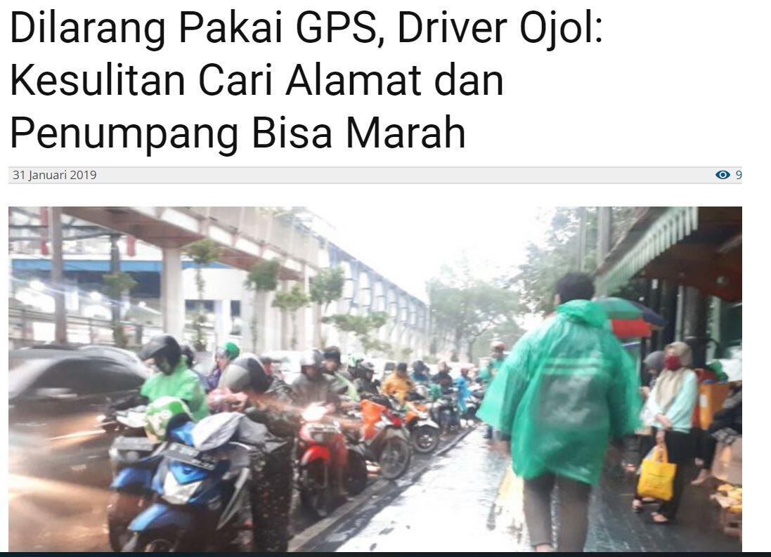 Kini Pakai GPS Bakal Ditilang Polisi, Bijak?