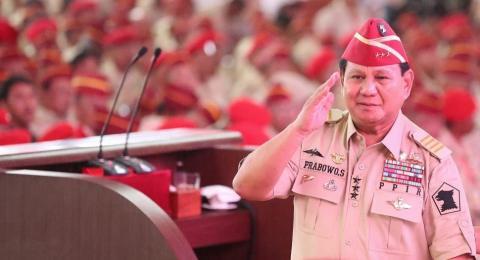 Doa Prabowo Minta Dipanggil Tuhan Disambut Takbir