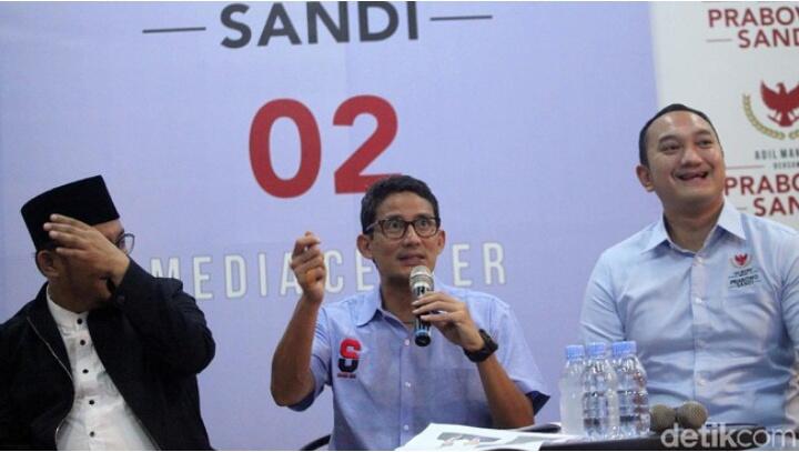 Sandiaga: Sumbangan Seperti Air Bah, Akan Kita Validasi