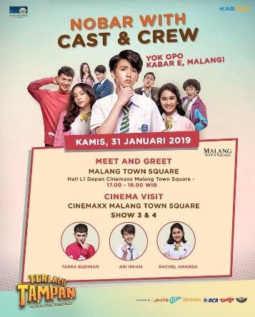 &#91;FR&#93; Nobar Perdana Film Terlalu Tampan..Petjaaahh!! #TerlaluTampanRegMlg