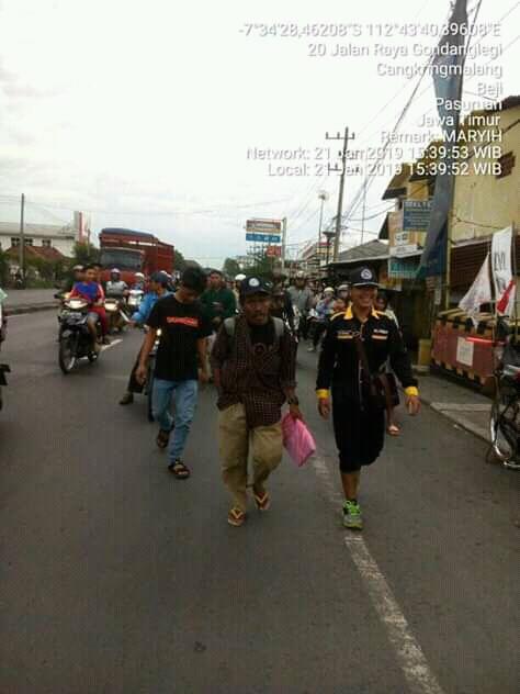 Amiruddin, Jalan Kaki dari Medan ke Banyuwangi Dapat 70 Juta Menggegerkan Jawa Timur