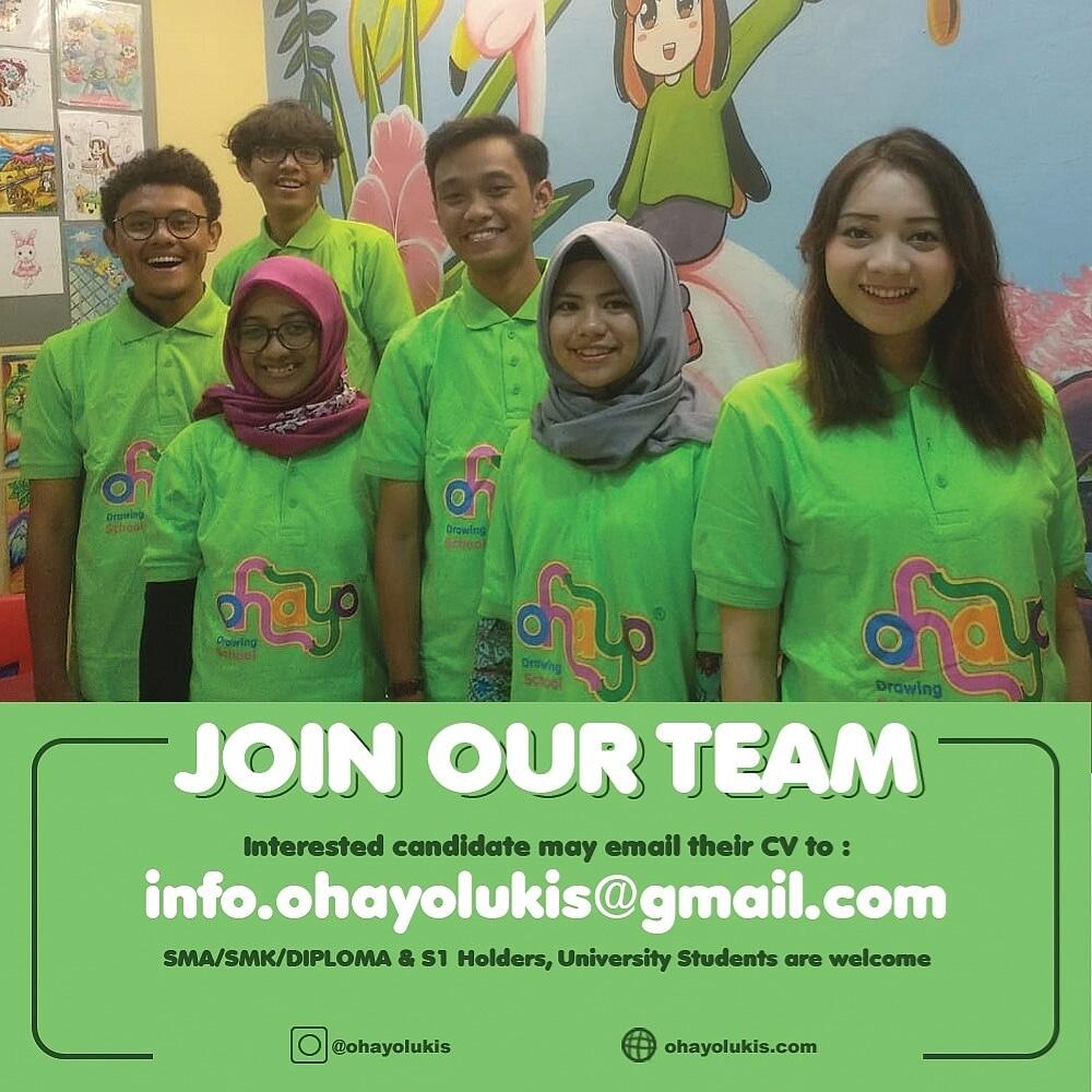 Loker Guru Lukis OHAYO Drawing School Jabodetabek & Luar Jabodetabek ( Update ) | KASKUS