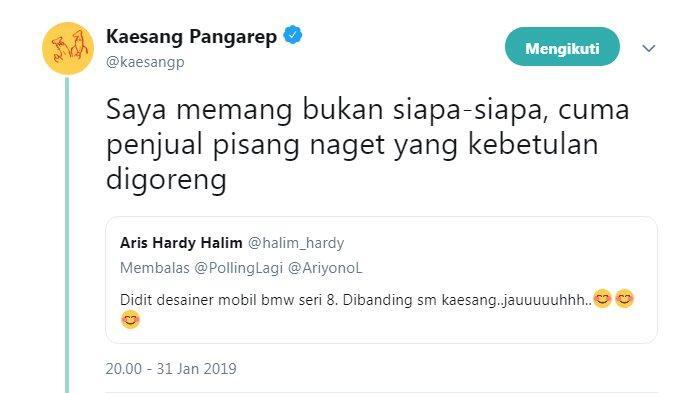 Anak Bungsu Jokowi Dibandingkan dengan Anak Prabowo, Begini Reaksi Kaesang Pangarep