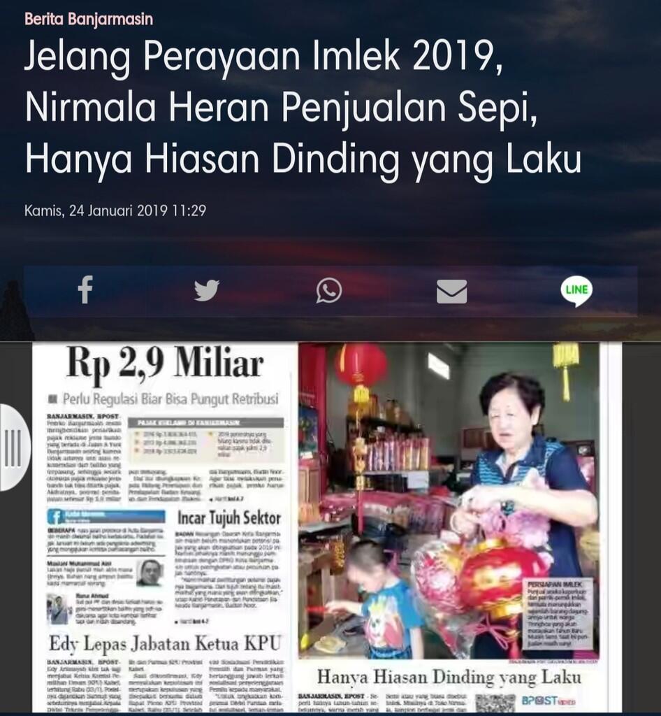 Curhat Pedagang: Omzet Penjualan Pernak-pernik Imlek Anjlok hingga 50%*