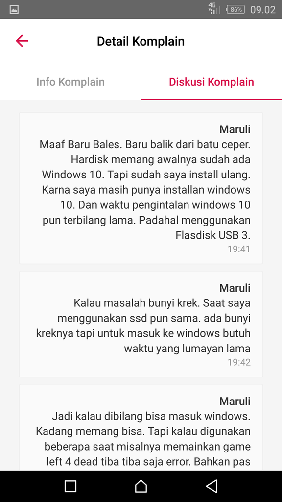 BUKALAPAK Selesaikan Komplain Secara Sepihak