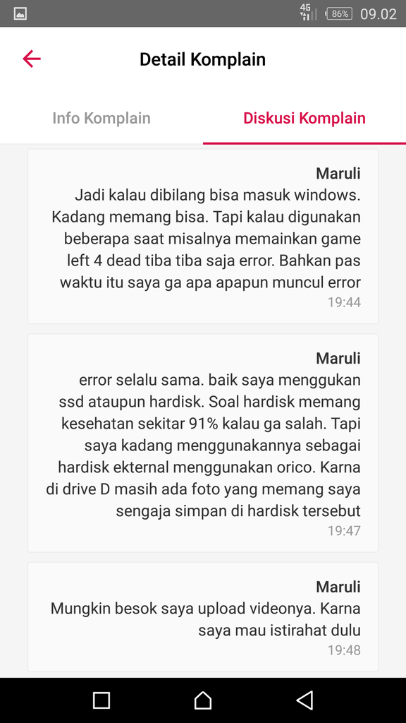 BUKALAPAK Selesaikan Komplain Secara Sepihak