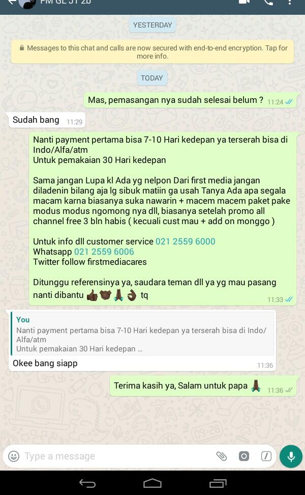 ASK Wifi First media 
