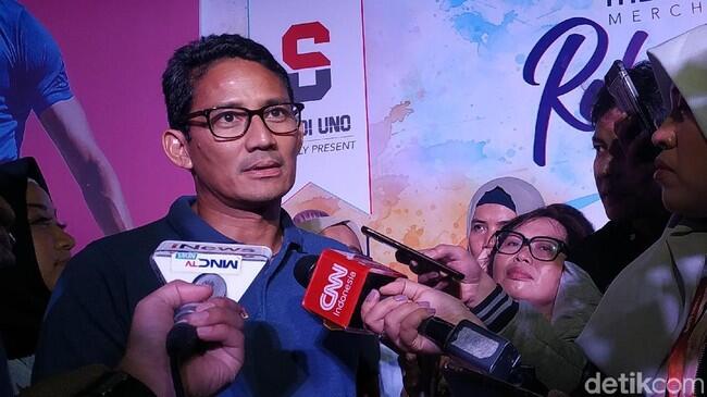 Sandiaga: Elektabilitas Sudah di Atas 40%, Selisih Single Digit