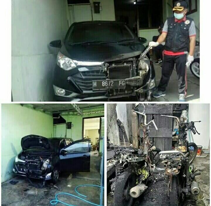 Sejumlah Fakta Teror Pembakaran Mobil Disusul Pembakaran Motor Jawa Tengah