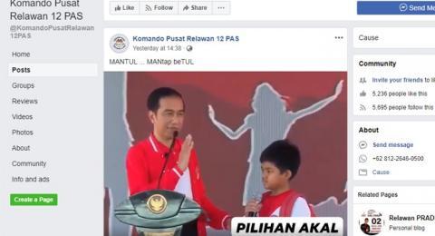 CEK FAKTA: Jokowi Tanya Apa Cita-citanya, Siswa SD Ini Mau Prabowo Menang