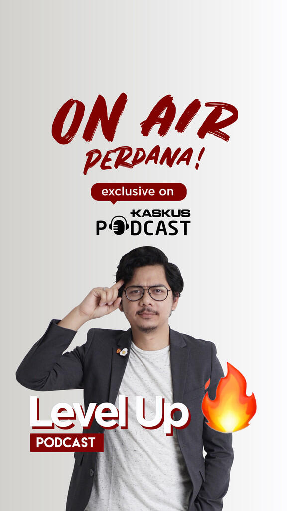 Yuk Belajar Menjadi Content Creator Bersama Bena Kribo di Level Up, KASKUS Podcast!