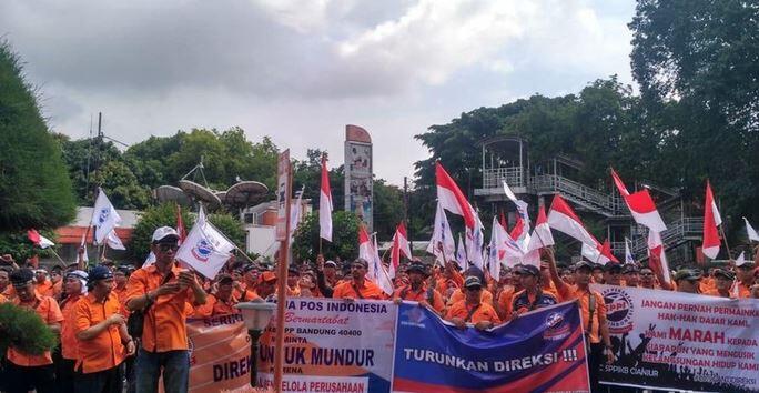 8 Ribu Personel Gabungan Amankan Demo Pegawai PT Pos Indonesia