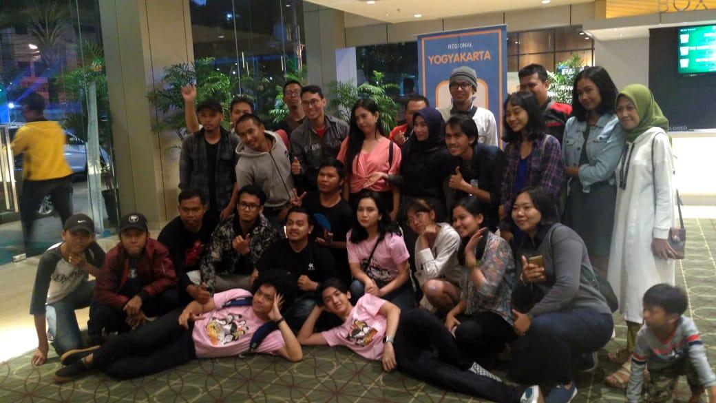 &#91;FR&#93; NOBAR SERUNYA &quot;TERLALU GANTENG&quot; DAN KEJUTAN BINTANG FILMNYA DI YOGYAKARTA!!