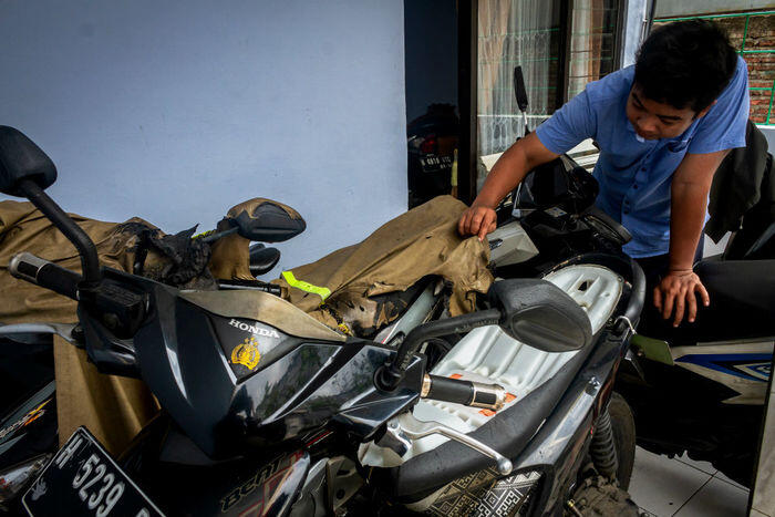 Teror pembakaran kendaraan bermotor di Jateng masih misterius