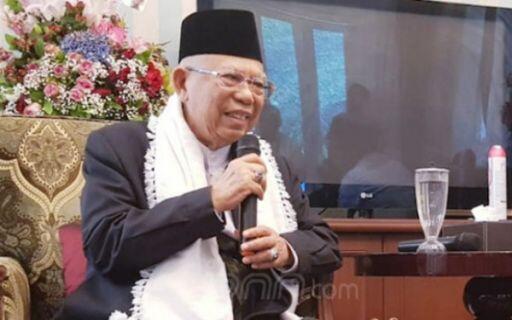 Ma'ruf Amin Merasa Kena Salip di Tikungan