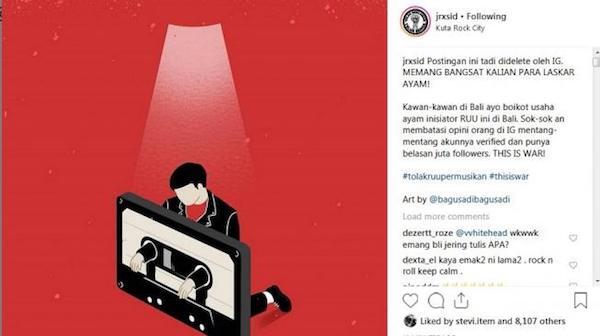 Gegara Ini, Jerinx SID Ajak Boikot Usaha Ayam Anang Hermansyah