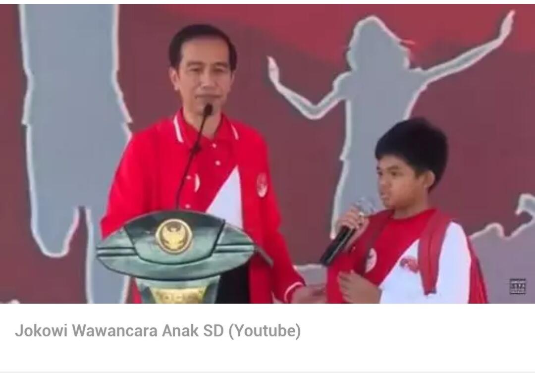 Fakta Video Bocah Sebut Cita-citanya Ganti Presiden di Depan Jokowi, ternyata...