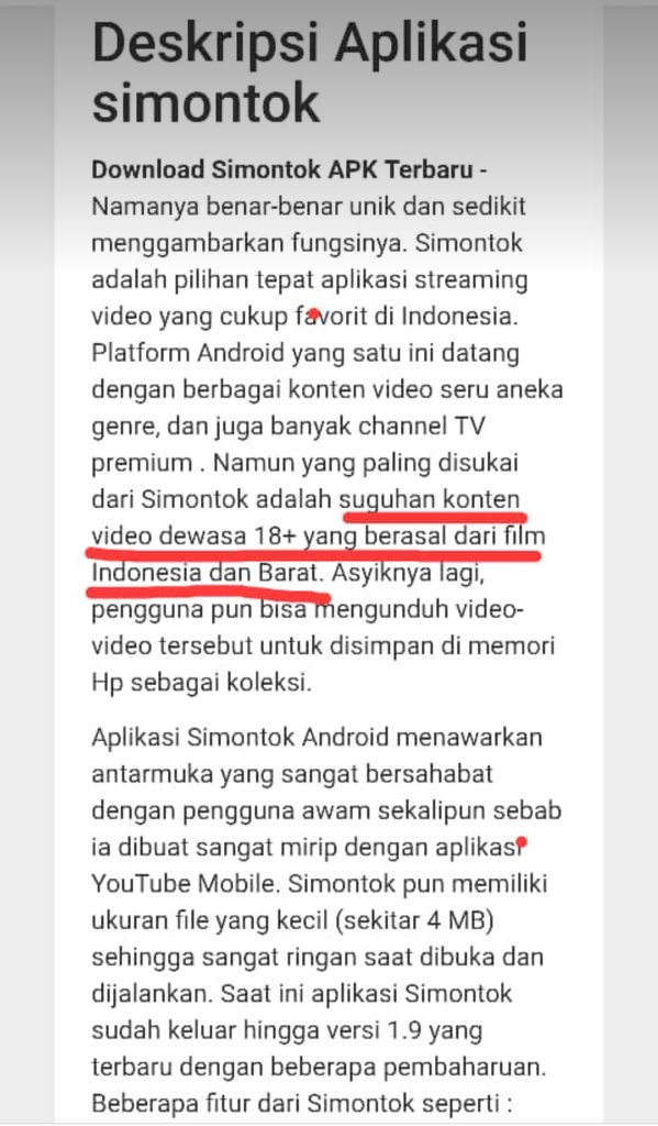 Inilah menurut saya, salah satu Aplikasi VIDEO PORNO yang Belum di Ban oleh KOMINFO