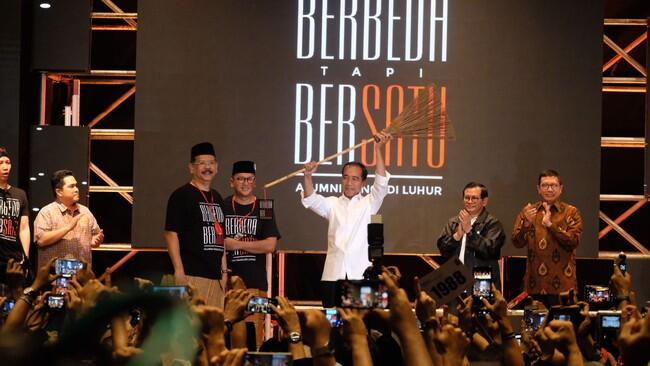 Alumni SMA Pangudi Luhur Puji Jokowi Sebagai Lelaki Sejati