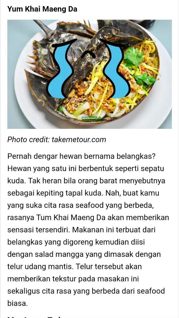 &quot;Tapal Kuda&quot; Diantara Manfaat Dan Kepunahan