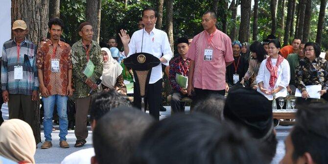 Jokowi Tegaskan Tak Pernah Sebut Lahan Prabowo Bermasalah