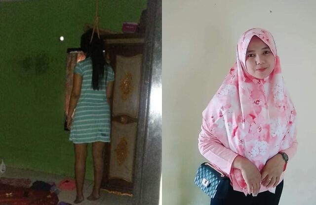 Dilarang Suami Main FB, Wanita Hamil ini Gantung Diri. Wasiatnya di WhatsApp