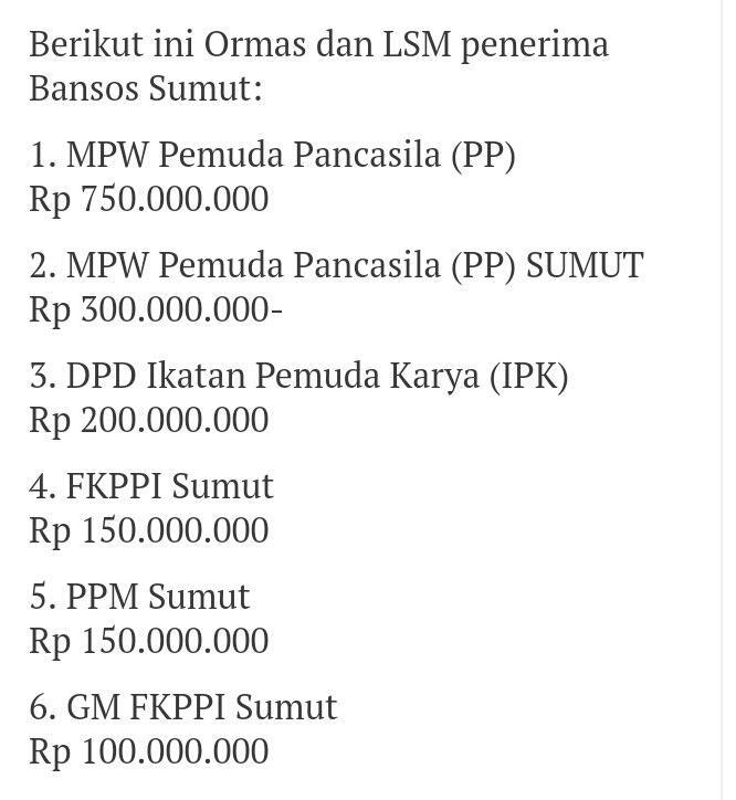Poldasu: Bakal Ada Penetapan Tersangka Kasus Korupsi Dana Hibah KNPI Binjai