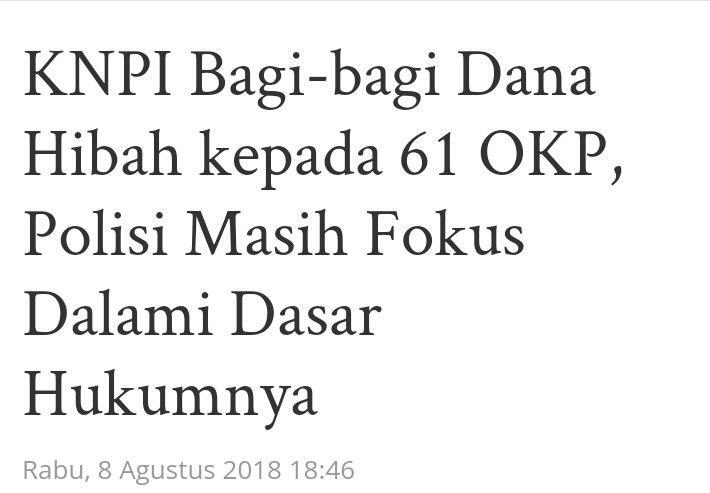 Poldasu: Bakal Ada Penetapan Tersangka Kasus Korupsi Dana Hibah KNPI Binjai