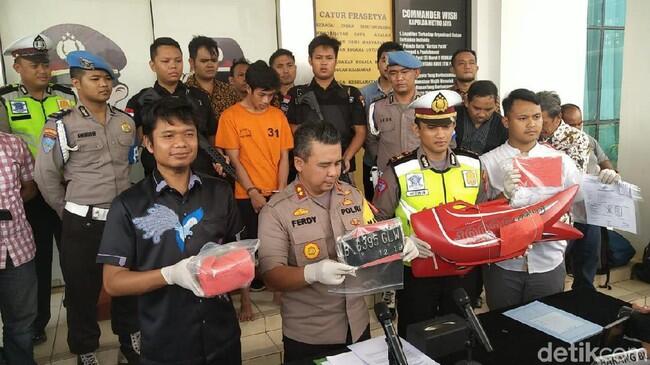 Jeratan 5 Pasal Pelaku Unboxing Motor
