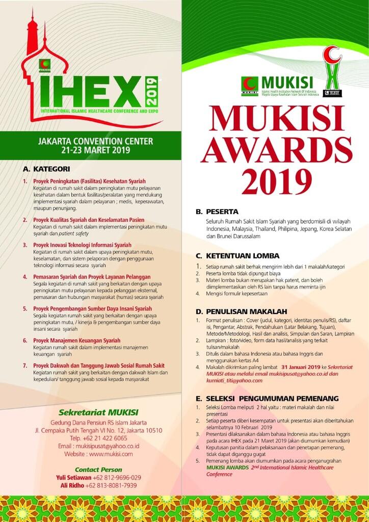 Kembali Kenalkan RS Syariah di IHEX 2nd 2019