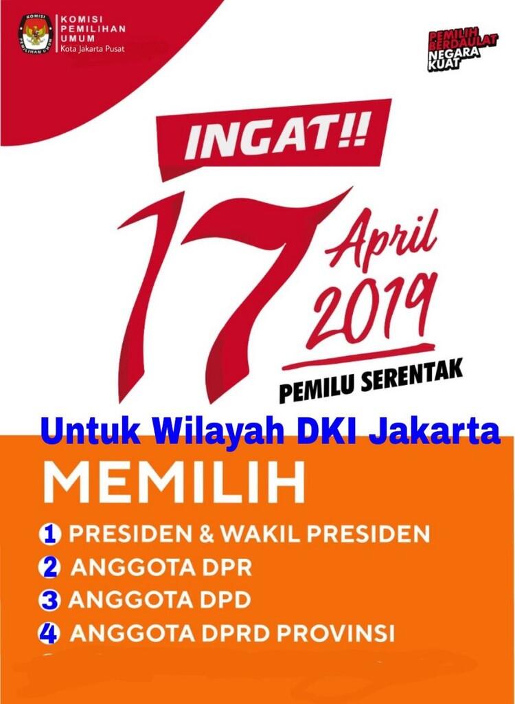 Informasi Pemilu Serentak 17 April 2019