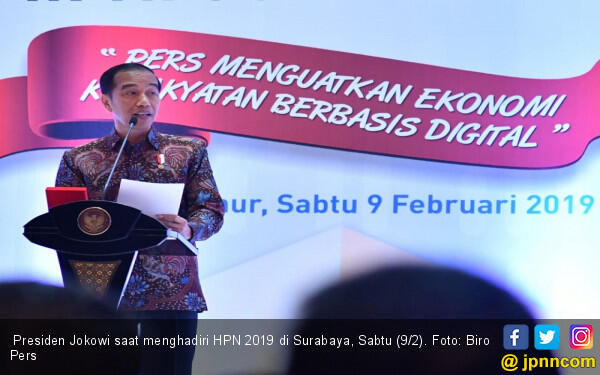 Jokowi: Pemerintah Menjamin Kemerdekaan Pers
