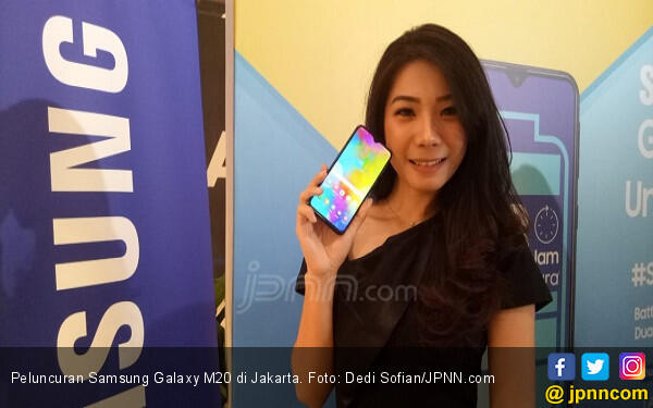Samsung Galaxy M20 Pakai Baterai Besar, Online Terus!