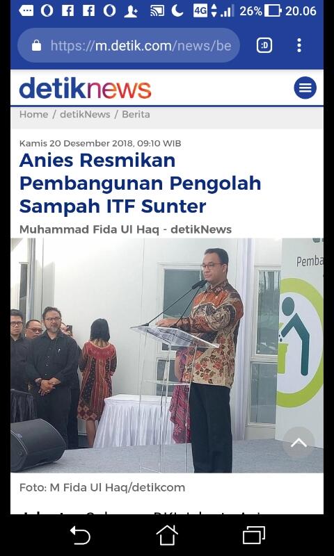 FOTO: Proyek Pengolahan Sampah ITF Sunter Mangkrak