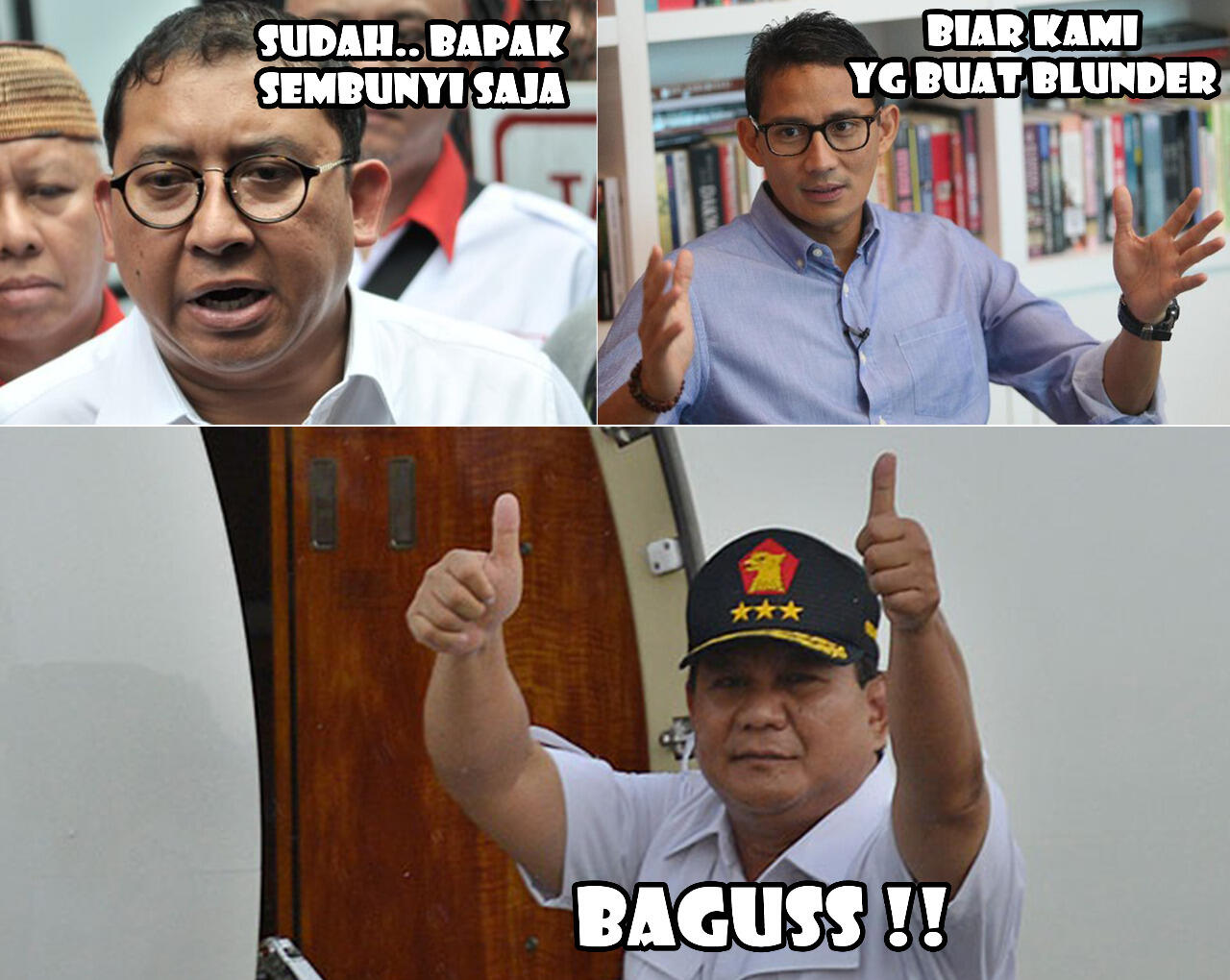 Jadi Calon Presiden 02 itu Prabowo – Sandiaga atau Fadli Zon - Sandiaga sih?