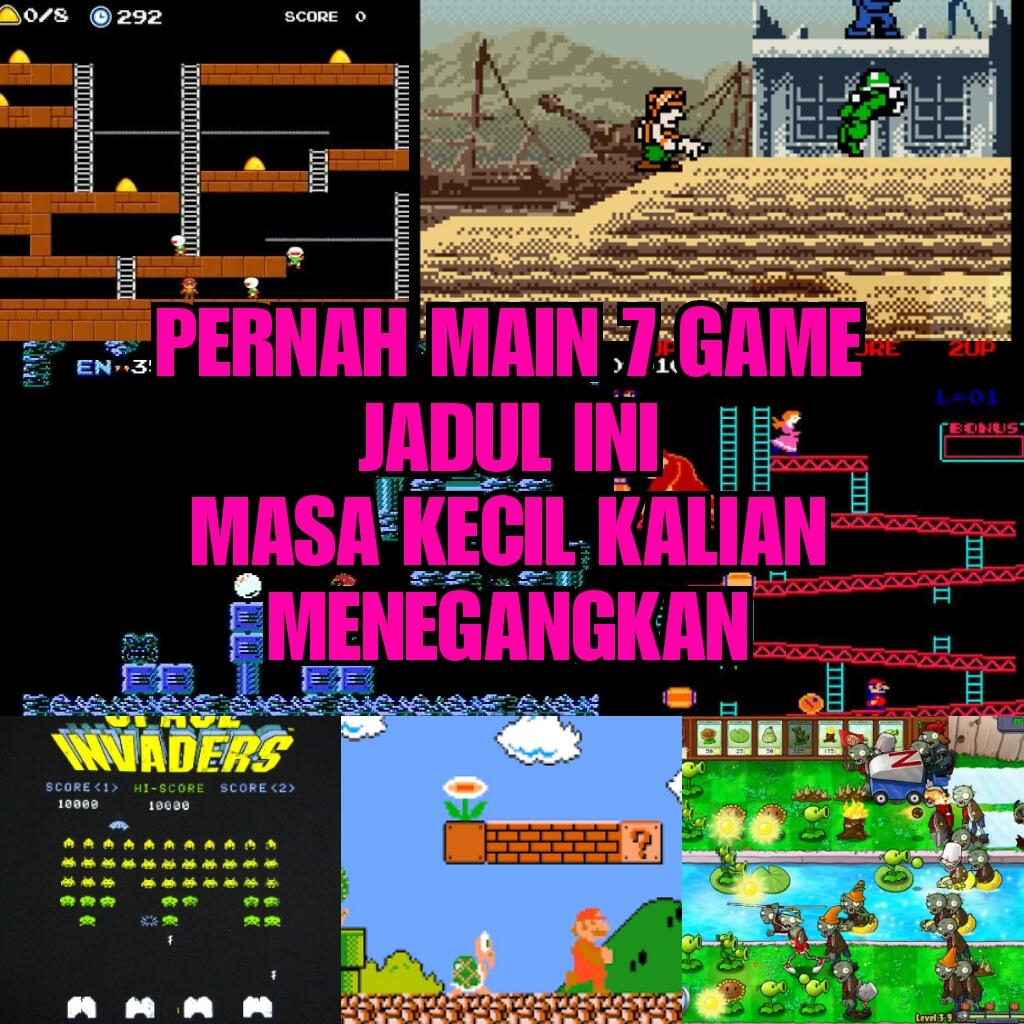 PERNAH MAIN 7 GAME JADUL INI MASA KECIL KALIAN MENEGANGKAN