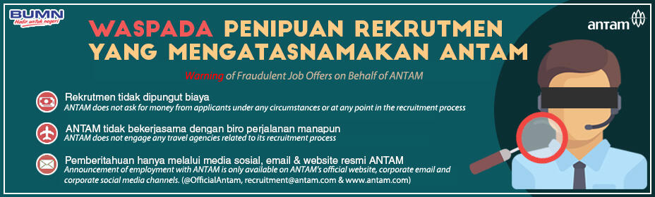 REKRUTMEN ANTAM 2019